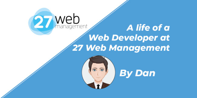 Dan – a life as a web developer