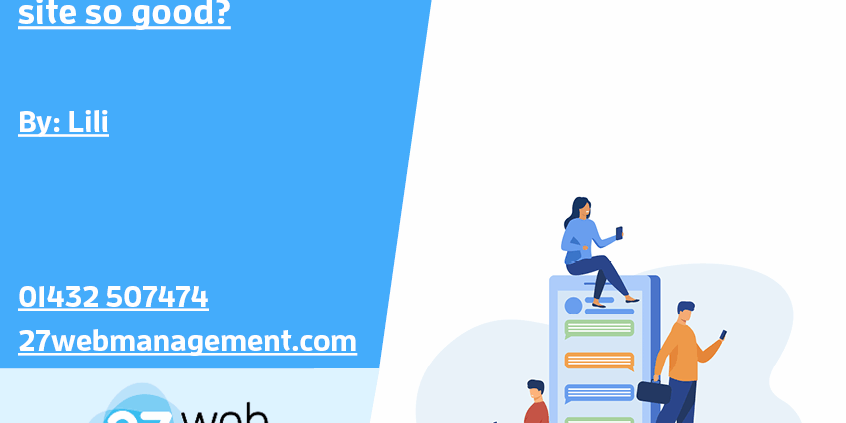 Why is the apple website so good