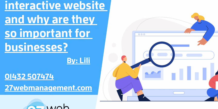 What is an interactive website and why are they so important for businesses FB