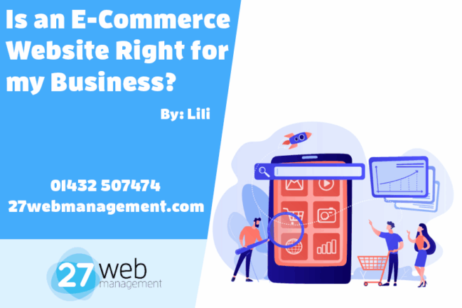 Is an E-Commerce Website Right for my Business FB